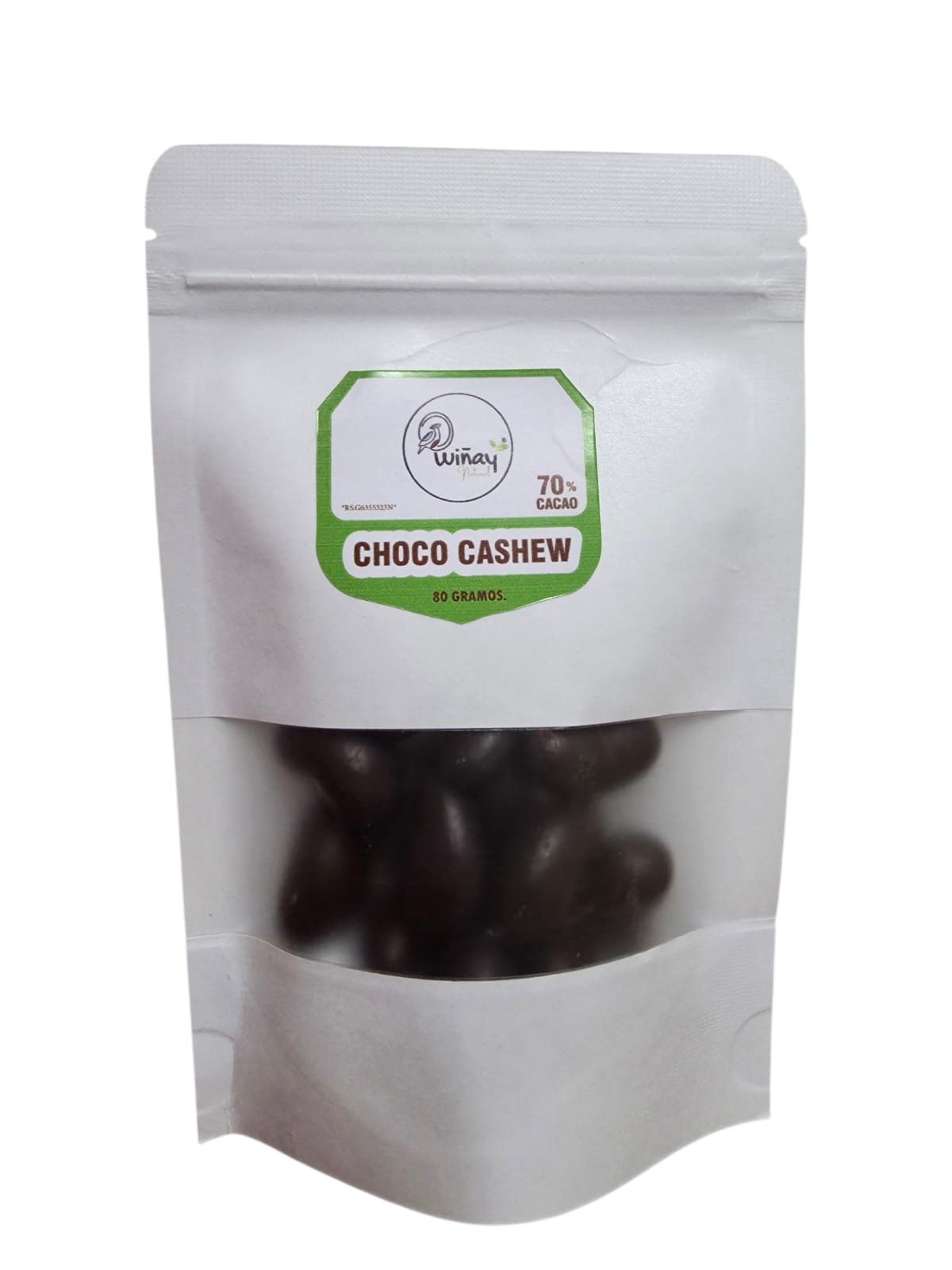 CHOCO CASHEW 80GR