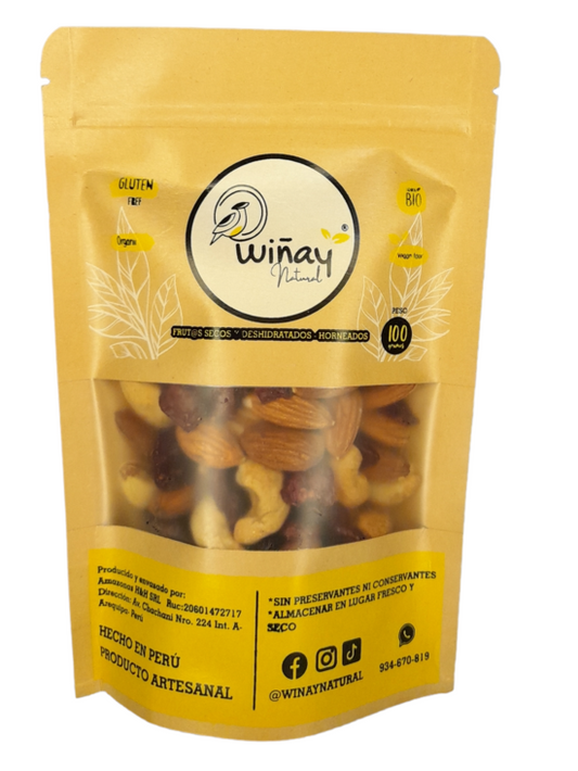 MIX PREMIUM 100 GR (FRUTOS HORNEADOS)